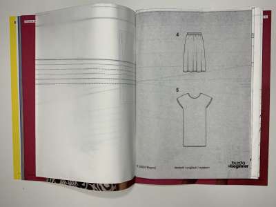Фотография №3 журнала Мой курс по шитью от burda с выкройками