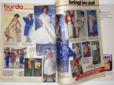 ���������� �74 ������� Burda 6/1985