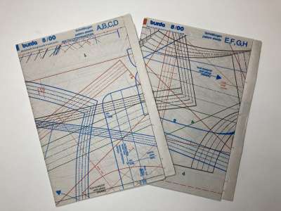 ���������� �5 ������� Burda 8/2000