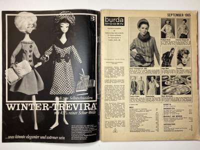 ���������� �2 ������� Burda 9/1965
