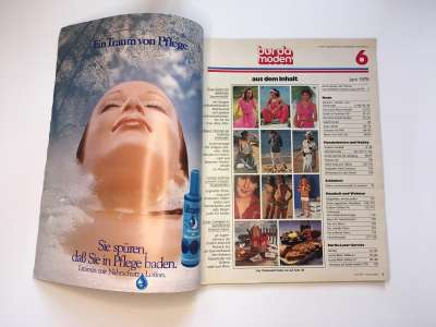 Фотография коллекционного экземпляра №2 журнала Burda 6/1978