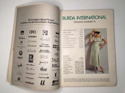  1  Burda. International - 1975