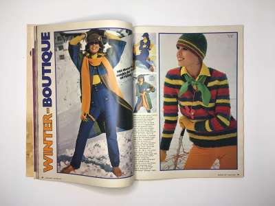 Фотография коллекционного экземпляра №24 журнала Burda 11/1977