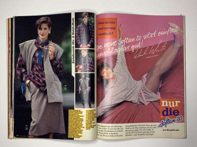 Фотография коллекционного экземпляра №25 журнала Burda 10/1983