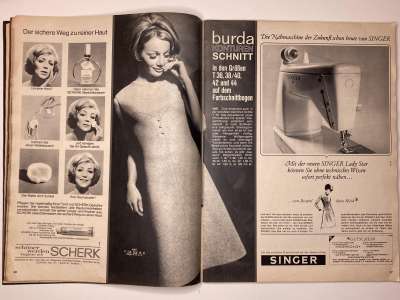 ���������� �15 ������� Burda 9/1965