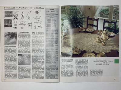 ���������� �10 ������� Burda Special Strickspitze ������� 1996