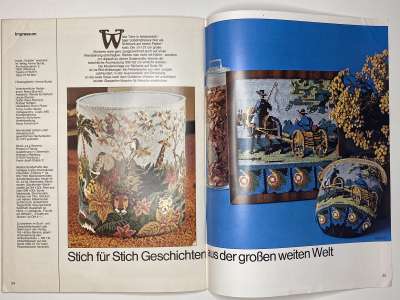 ���������� �19 ������� Burda Gobelin 1978 E408