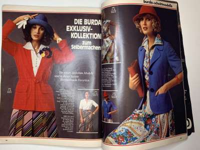 ���������� �92 ������� Burda International fruhling and sommer 1/1974