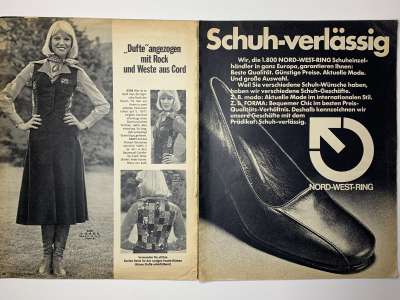 ���������� �15 ������� Burda 8/1974