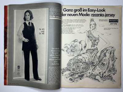 Фотография коллекционного экземпляра №22 журнала Burda 3/1972