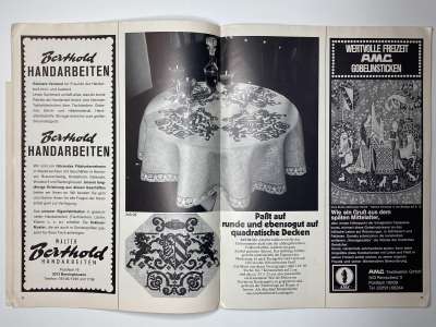 ���������� �8 ������� Burda Groses buntes Handarbeitsheft 1976 E343 ������� ��������� ������ ������ ������