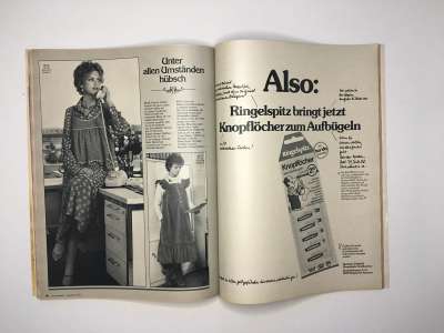 Фотография коллекционного экземпляра №40 журнала Burda 11/1977