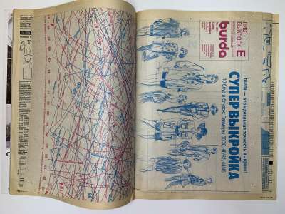 ���������� �5 ������� Burda 2/1991