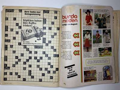 ���������� �43 ������� Burda 7/1974