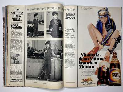 Фотография коллекционного экземпляра №26 журнала Burda 8/1976