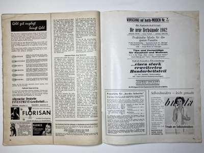 ���������� �31 ������� Burda 8/1962