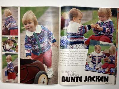 ���������� �14 ������� Burda Baby maschen herbst / winter ���� ������ �������  4/1994