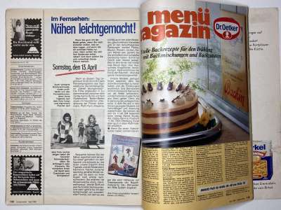 ���������� �73 ������� Burda 4/1985