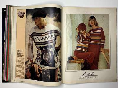 Фотография коллекционного экземпляра №53 журнала Burda 9/1977