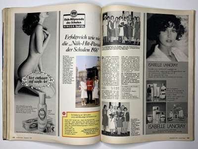 Фотография коллекционного экземпляра №62 журнала Burda 9/1976