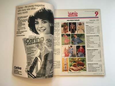 Фотография коллекционного экземпляра №1 журнала Burda 9/1978