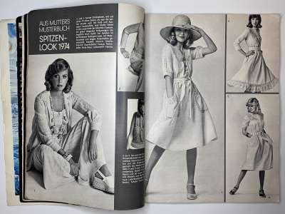 ���������� �12 ������� Burda International fruhling and sommer 1/1974