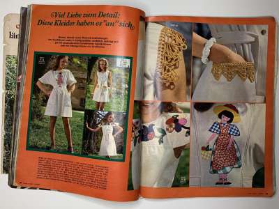 ���������� �24 ������� Burda 7/1974
