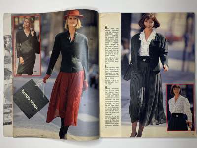 ���������� �5 ������� Burda 1/1990