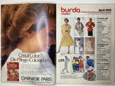 ���������� �1 ������� Burda 4/1985