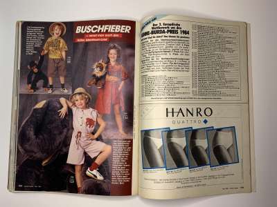 Фотография коллекционного экземпляра №43 журнала Burda 5/1984