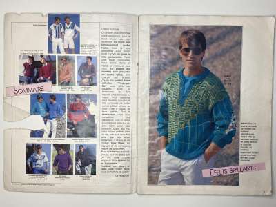 ���������� �1 ������� Burda ������� ��� ���� 1986 Burda special pour Lui E848