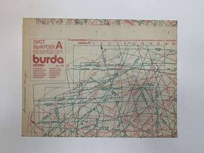 ���������� �4 ������� Burda 1/1988