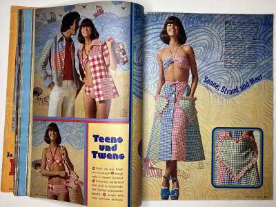 ���������� �33 ������� Burda 6/1974