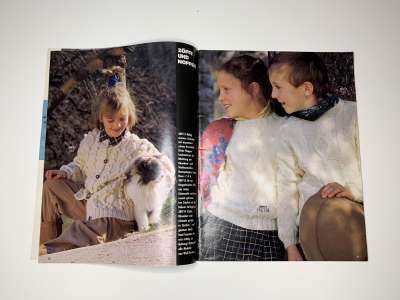 Фотография №5 журнала Burda Дети Модное вязание  3/1989