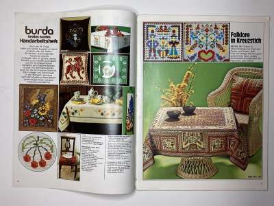 ���������� �1 ������� Burda Groses buntes Handarbeitsheft 1978 E402 ������� ��������� ������ ������ ������