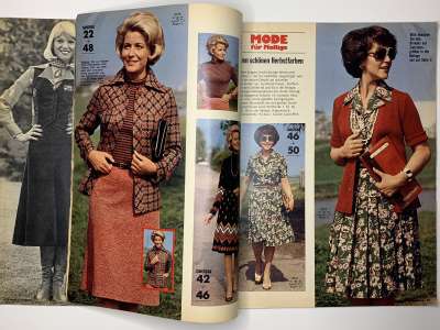 ���������� �17 ������� Burda 8/1974