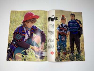 Фотография №13 журнала Burda Дети Модное вязание  2/1989