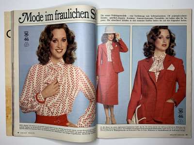 Фотография коллекционного экземпляра №24 журнала Burda 2/1978