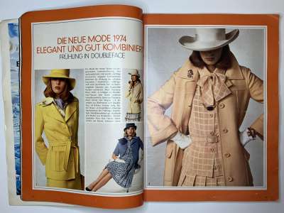 ���������� �8 ������� Burda International fruhling and sommer 1/1974