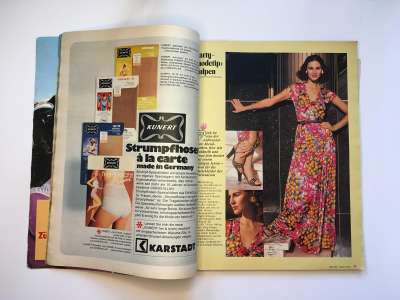 Фотография коллекционного экземпляра №7 журнала Burda 5/1976