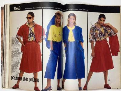 ���������� �52 ������� Burda 4/1985