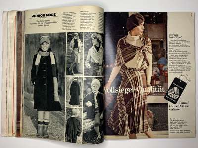 Фотография коллекционного экземпляра №59 журнала Burda 10/1977