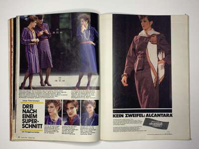 Фотография коллекционного экземпляра №20 журнала Burda 10/1983