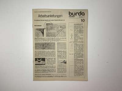  84  Burda 10/1971