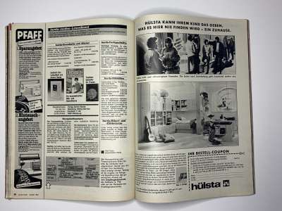 Фотография коллекционного экземпляра №44 журнала Burda 10/1983