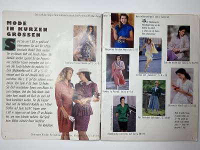 ���������� �1 ������� Burda ���� ��� ��������� 1989 E962