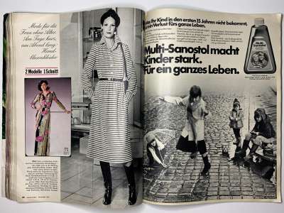 Фотография коллекционного экземпляра №45 журнала Burda 11/1976