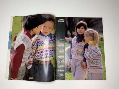 Фотография №3 журнала Burda Дети Модное вязание  3/1989