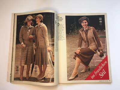 Фотография коллекционного экземпляра №17 журнала Burda 9/1978