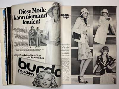 ���������� �29 ������� Burda International fruhling and sommer 1/1974